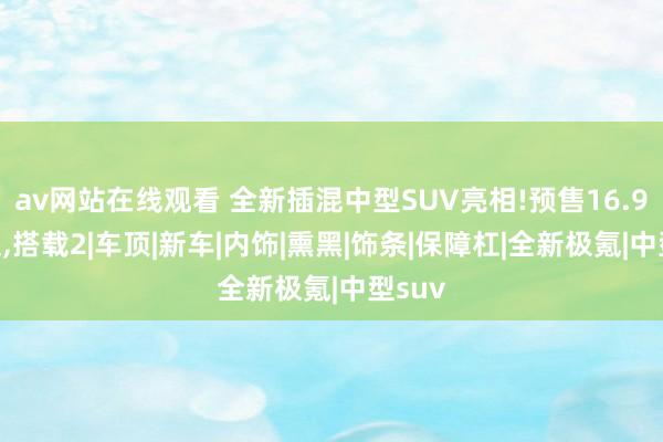 av网站在线观看 全新插混中型SUV亮相!预售16.99万起，搭载2|车顶|新车|内饰|熏黑|饰条|保障杠|全新极氪|中型suv